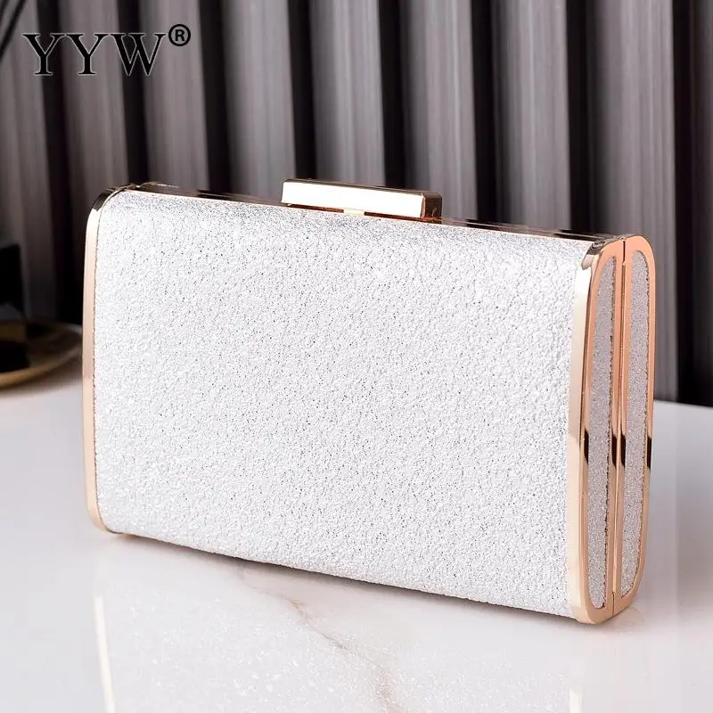 Women Box Evening Clutch Purse Bags For Wedding Party Rose/Green Handbags 2023 Luxury Designer Mini  Chain Shoulder Crossbody