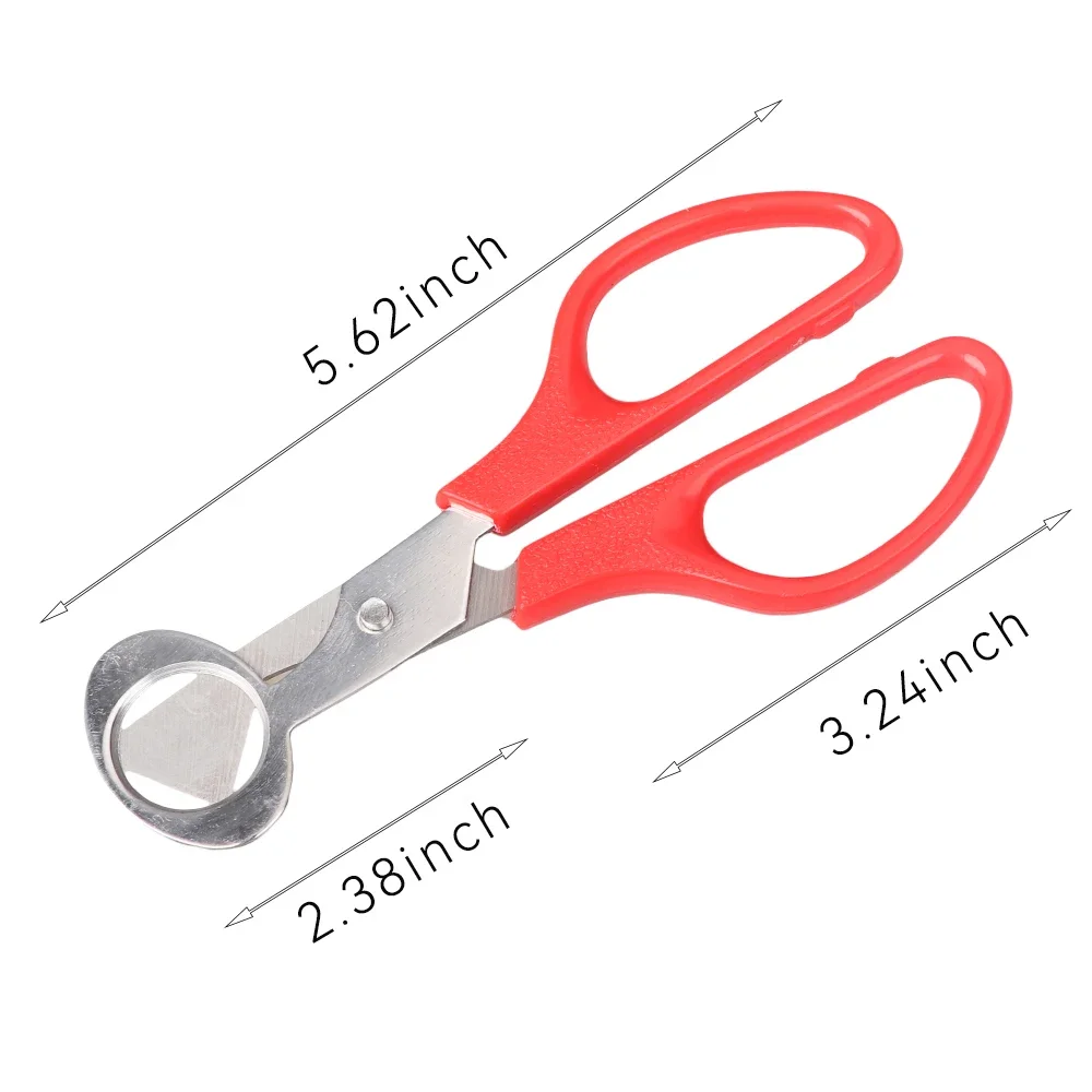 Quail Bird Egg Scissors Fresh Stainless Steel Egg Cutters EggOpener Shell Utensils Kitchen 18PCS egg shell opener egg shell scissors egg opener