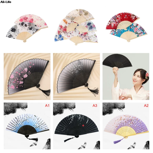 Chinese Folding Paper Hand Fans Traditional Classical Solid Color Diy  Folding Fans Decoration Tools Supplies Wedding Party Gifts - AliExpress