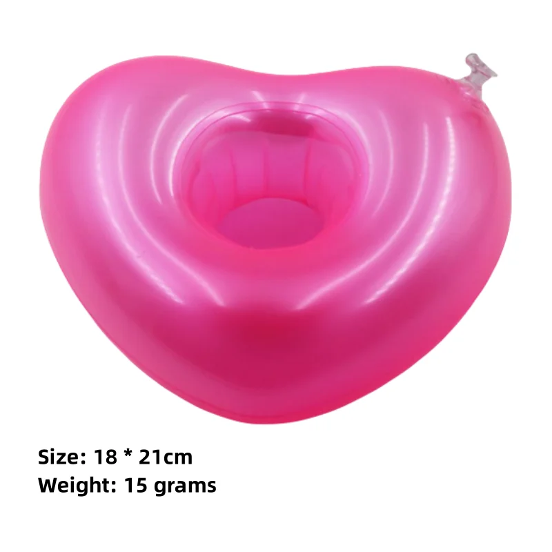 1Pcs Schwimm Tasse Aufblasbare Flamingo Getränke Tasse Halter Schwimmen Pool Untersetzer Schwimm Gerät Rosa Spielzeug Getränke Halter – Detail 40