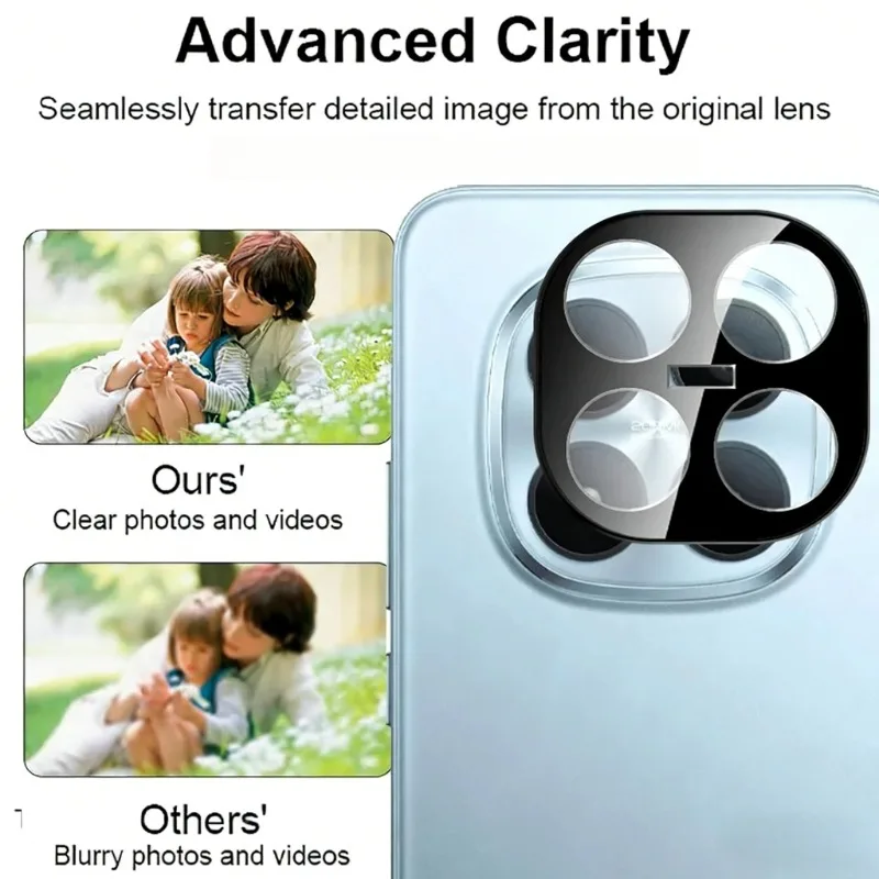 3D Curved Screen Camera Protector Cover - 2-Pack