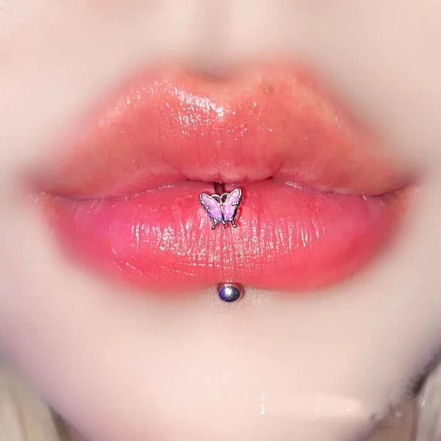 16g Lip Ring – Origami Jewels