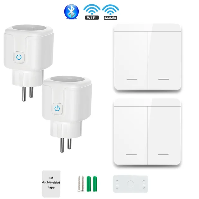 2 Plugs 2 Switches