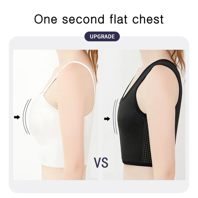 Upgrade And Strengthen Elastic Chest Binder Chest Flat Vest