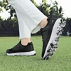 Golf Shoes Men Comfortable Casual Golfers Sneakers Outdoor Walking Footwears Anti Slip Athletic Tennis Non Slip Golfing Shoes 6