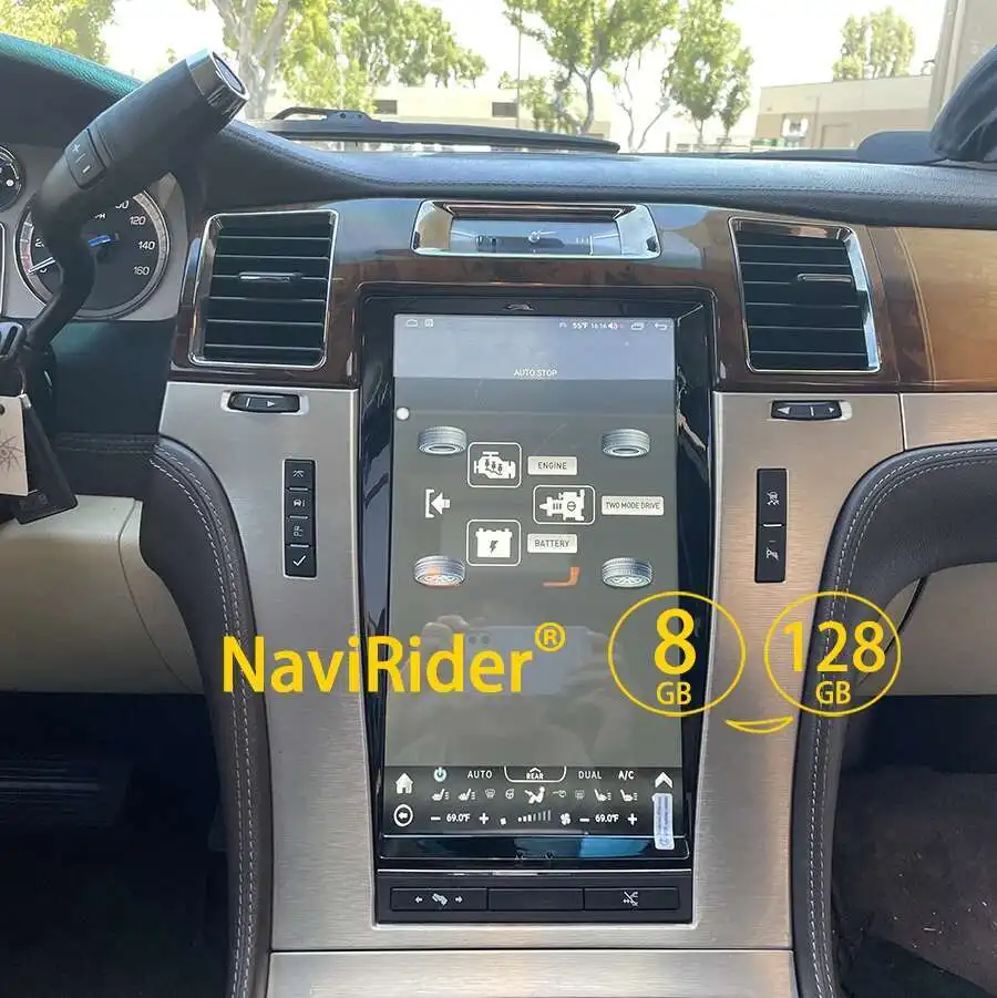 Tesla Android 13 For Cadillac Escalade 2007-2014 Car Radio Multimedia Autoradio