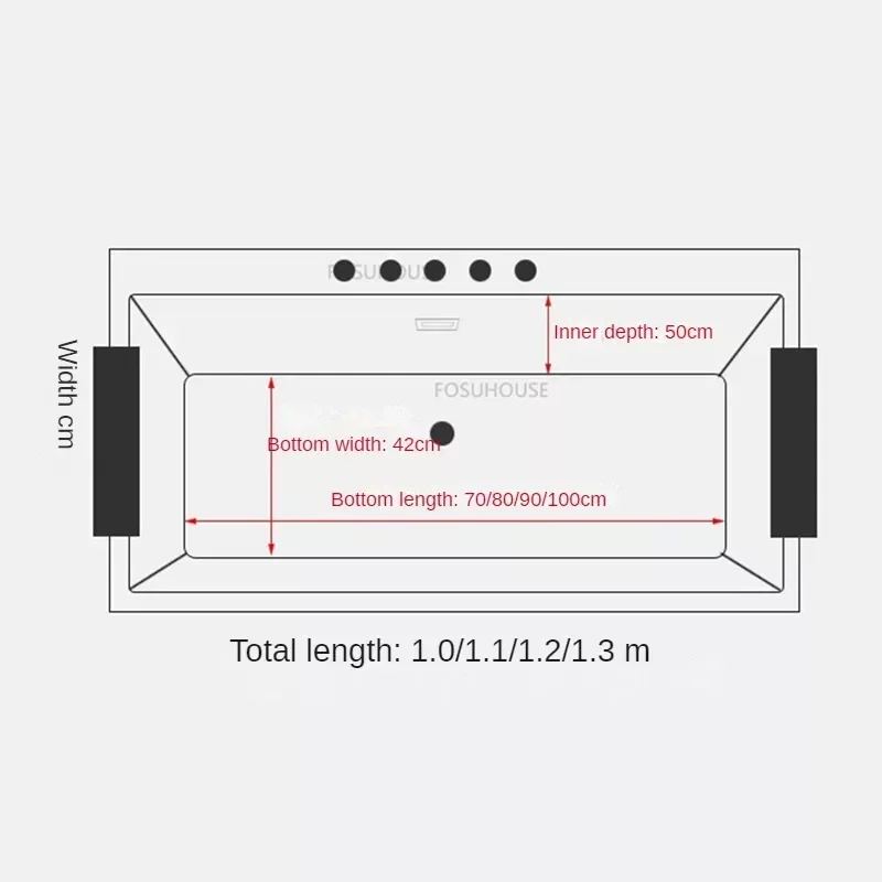 Acrylic Adult Portable Bathtub Bathroom Whirlpool Bathtub Adults Portable Household Small Apartment Creative Massage
