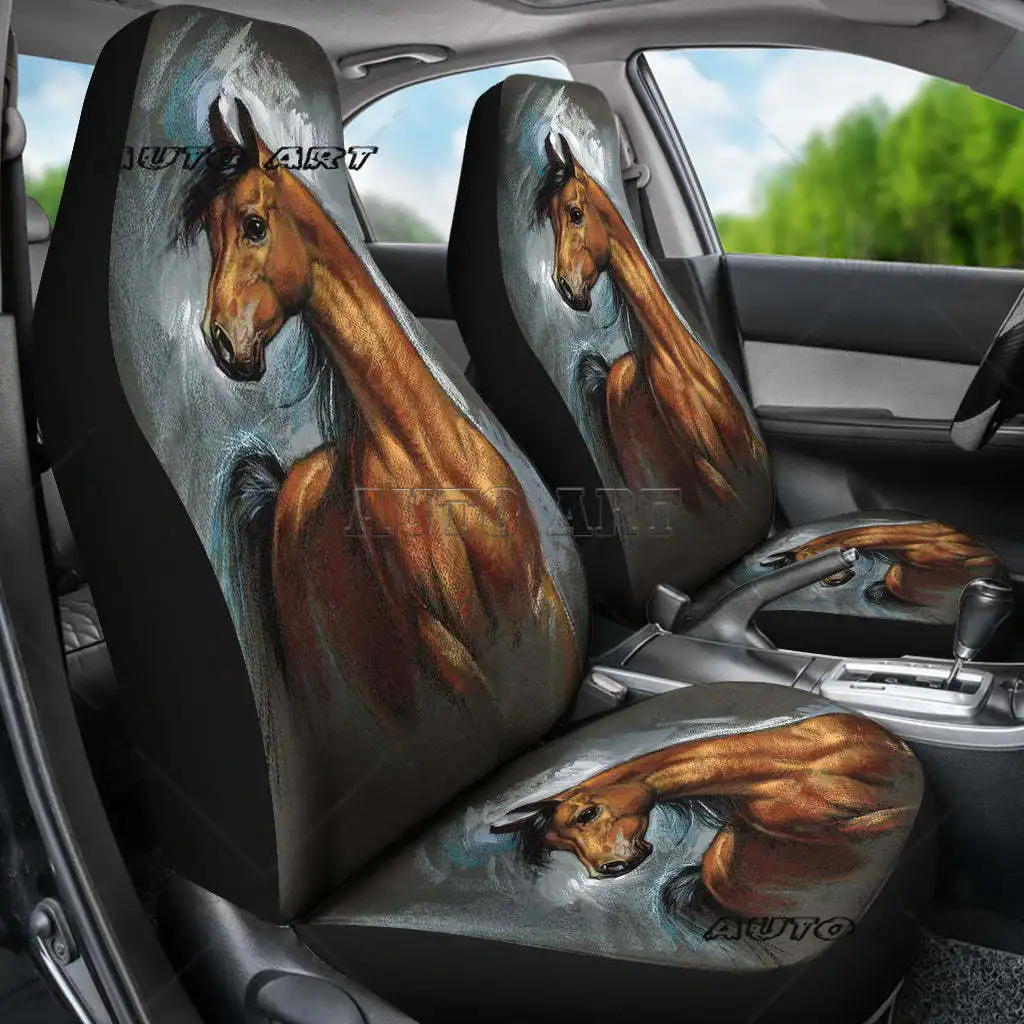 말 2022 새로운 GM 시트 커버 동물 대부분의 자동차 인쇄 시트 쿠션에 적합