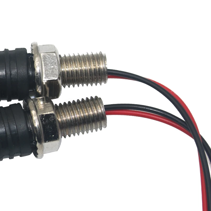 Motorcycle LED Lights Motorcycle Turn Signal Lights Motorcycle Light Motorcycle Turn Signal 1/2 Pieces Universal Led Motorcycle Direction Indicator 12V IP68 Waterproof Amber Flasher Turn Signal Taillights Lamp Accessorie