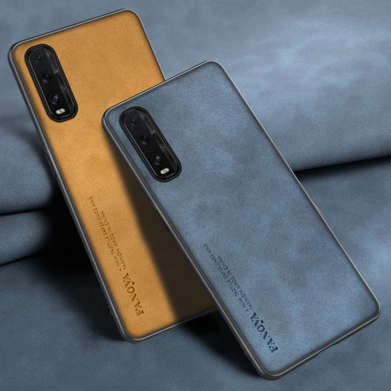 Custodia In Pelle Pu Di Lusso Per Oppo Find X2 Pro Findx2 Cover Posteriore Custodia In Silicone Con Protezione Opaca Per Oppo Find X2 Lite X2 Neo