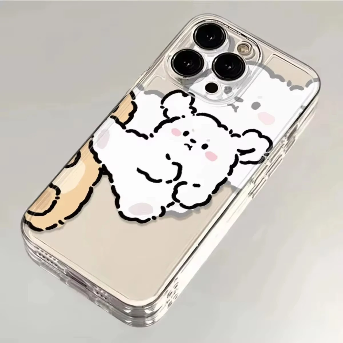 Korean Maltese Phone Case For Lovers Couples for Samsung Galaxy S24 S23 S22 S21 Plus Ultra FE A73 A72 A71 A52 A51 A32 Funda Case