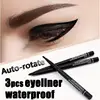 Eyeliner Crayon de maquillage pour femmes, 3 pièces