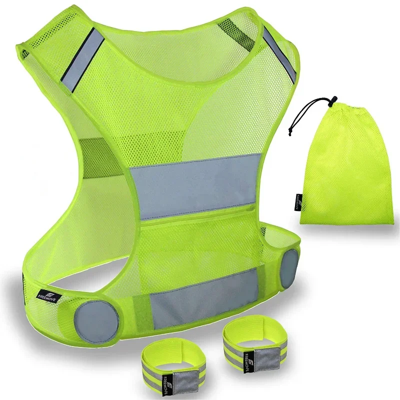 Outdoor Running Reflective Vest Cycling Vest Lightweight Safety