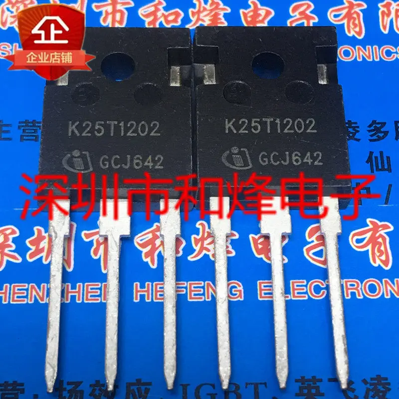 10개/몫 IKW25N120T2 K25T1202 TO-247 25A 1200V 데이터시트 - 전문가용 전자 부품