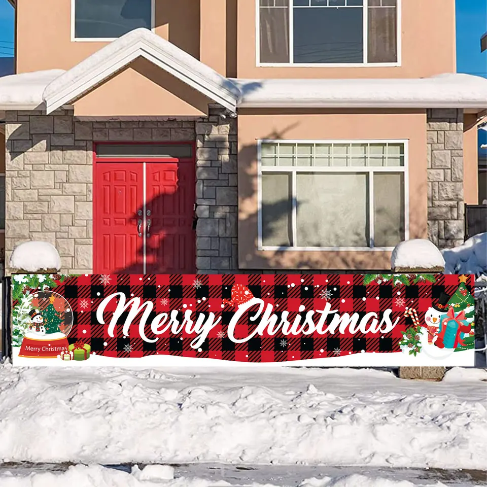 Large Outdoor Merry Christmas Sign