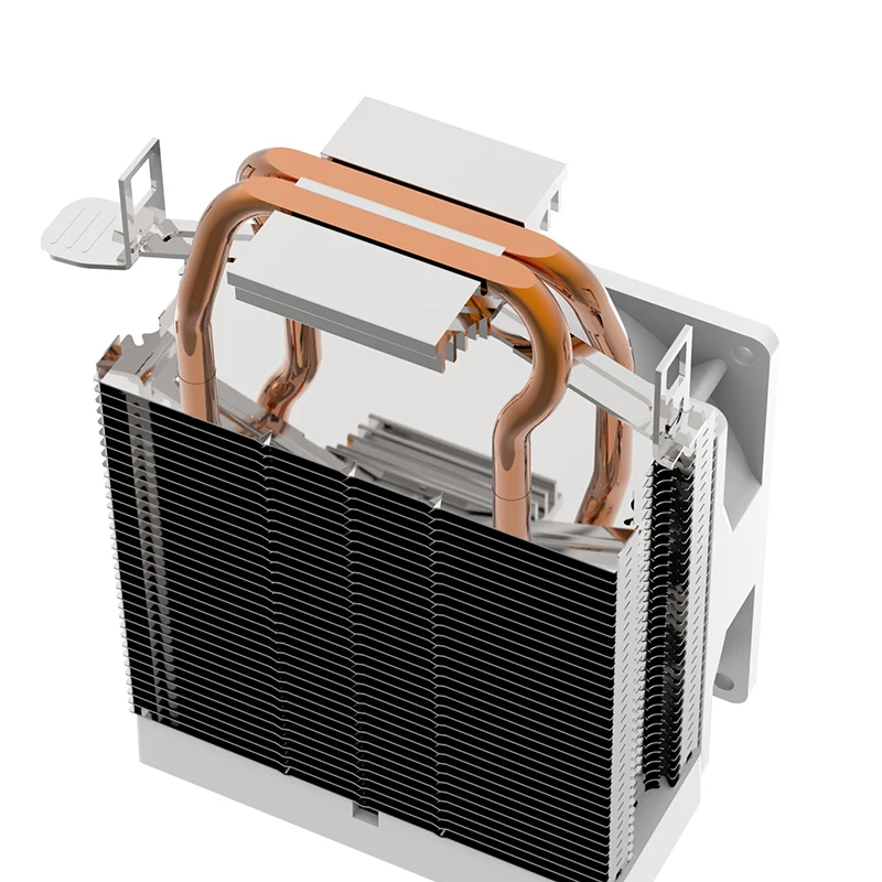 METALFISH ZH1200 CPU Cooler 2 Heatpipes 4PIN PWM Silent Fan