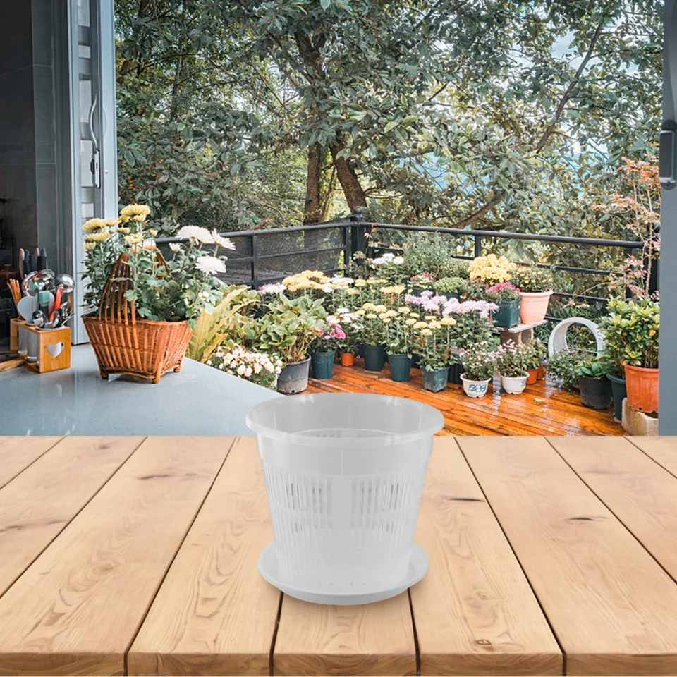 Lot De 15 Soucoupes Pour Pots De Fleurs - Plastique - 15,7 Cm / 17 Cm / 23,7 Cm - Pour Intérieur/Extérieur
