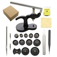 Watch Back Press Tool Set Nylon Prevent Slip Fitting Dies Nylon Watch Case Closer Watch Repair Tool Kit for Watchmaker 12pcs
