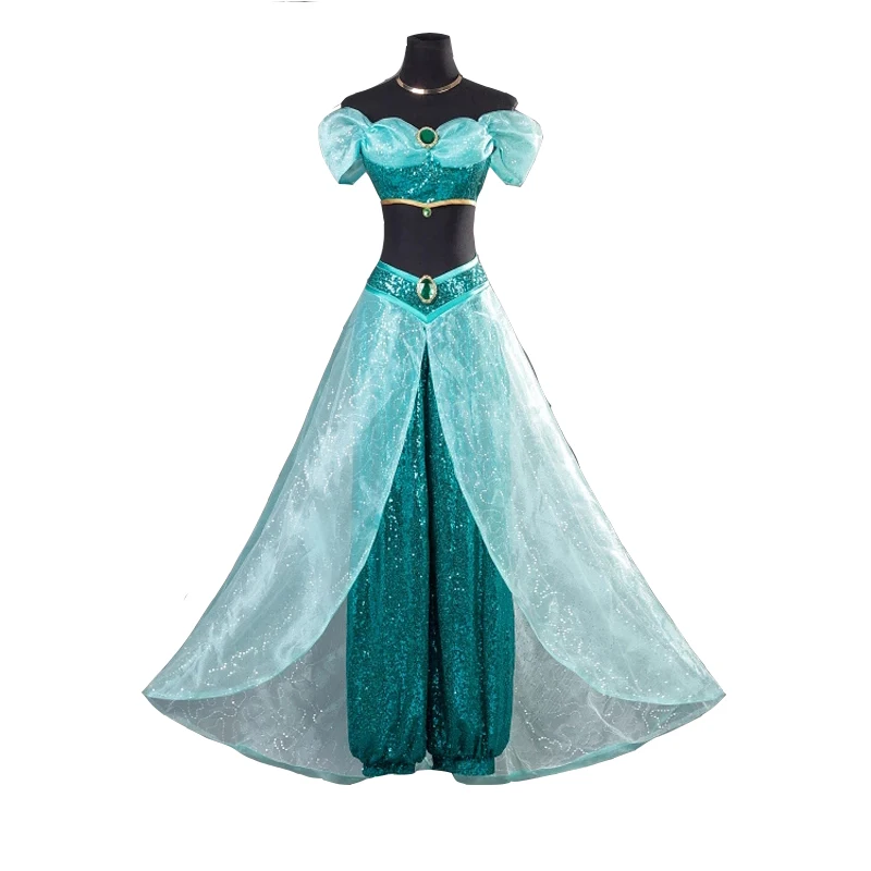 Principessa Jasmine Vestiti Disney Adulti Costume Da Principessa