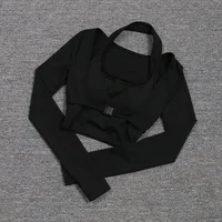 Hanging Neck Yoga Suit Slimming Sports Workout Women Sexy Outdoor Tennis Tops Underwear - Image 4