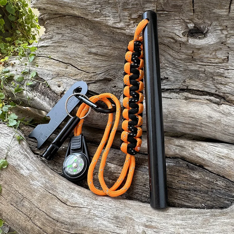 Survival Fire Starter Magnesium Flint Rod 11