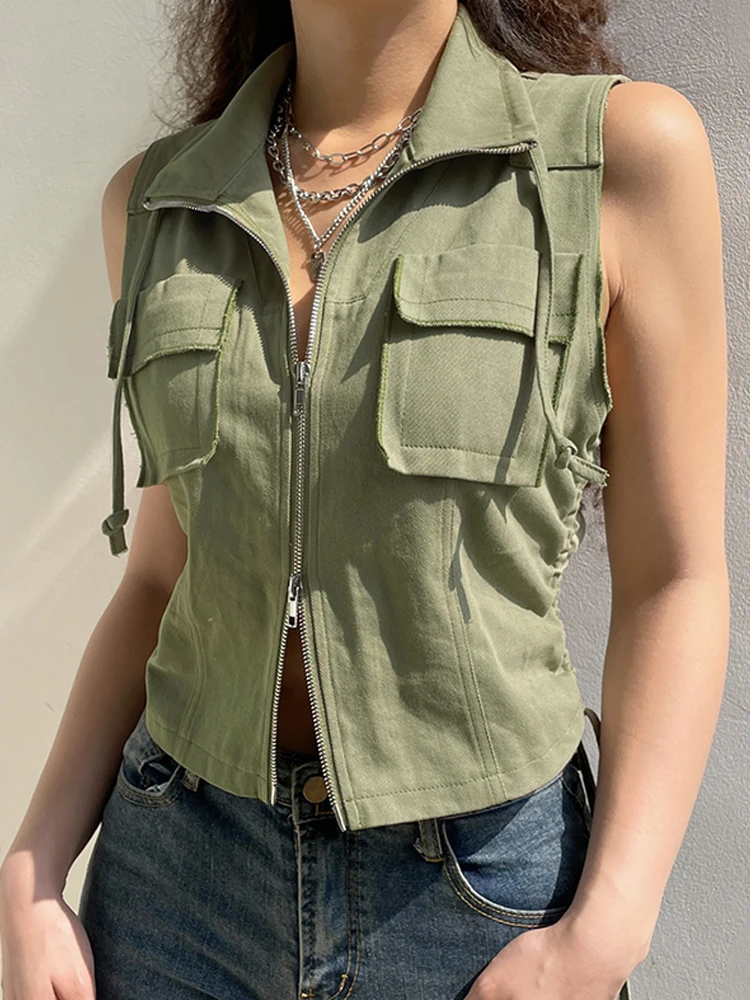 cargo vest womens