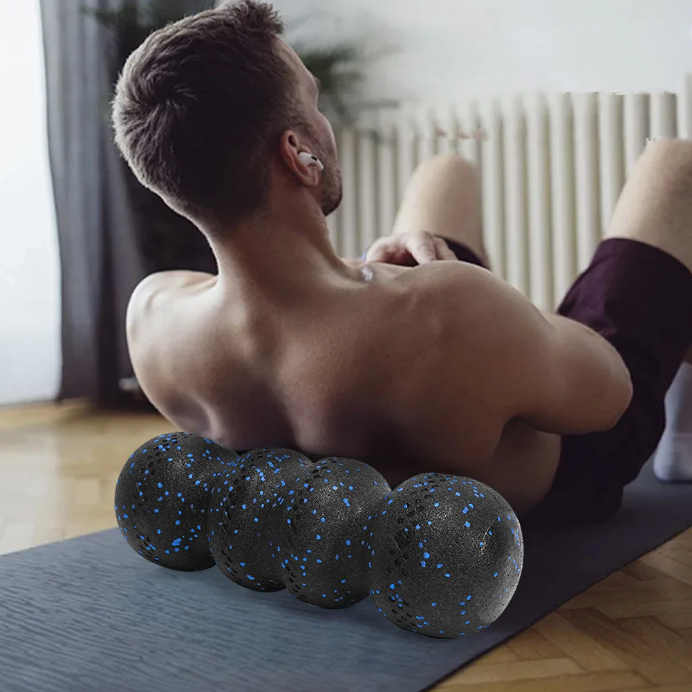 1/2Pcs Yoga Foam Roller Bone Shape Foam Roller Relax Tight Muscles Peanut Yoga Myofascial Release Exercise Fitness