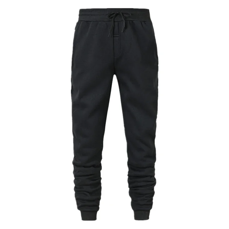 Sports Suit Men Winter Fashion Hoodies Solid Color Suits Tracksuit Winter Warm Clothes Male Casual Hoodie Sets
