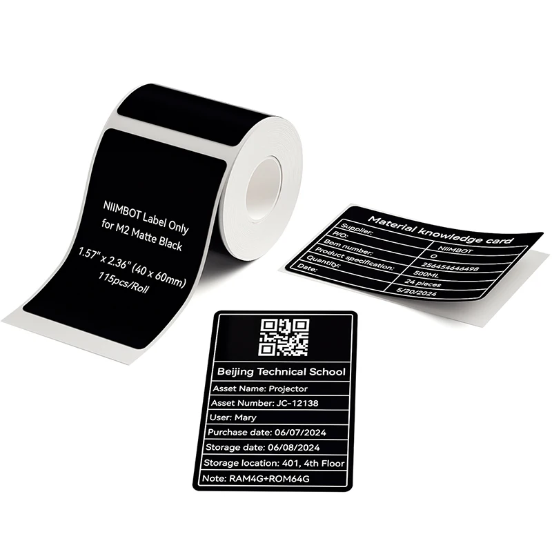 Durable Thermal Transfer Labels for Home and Office Use, 20-50mm Width