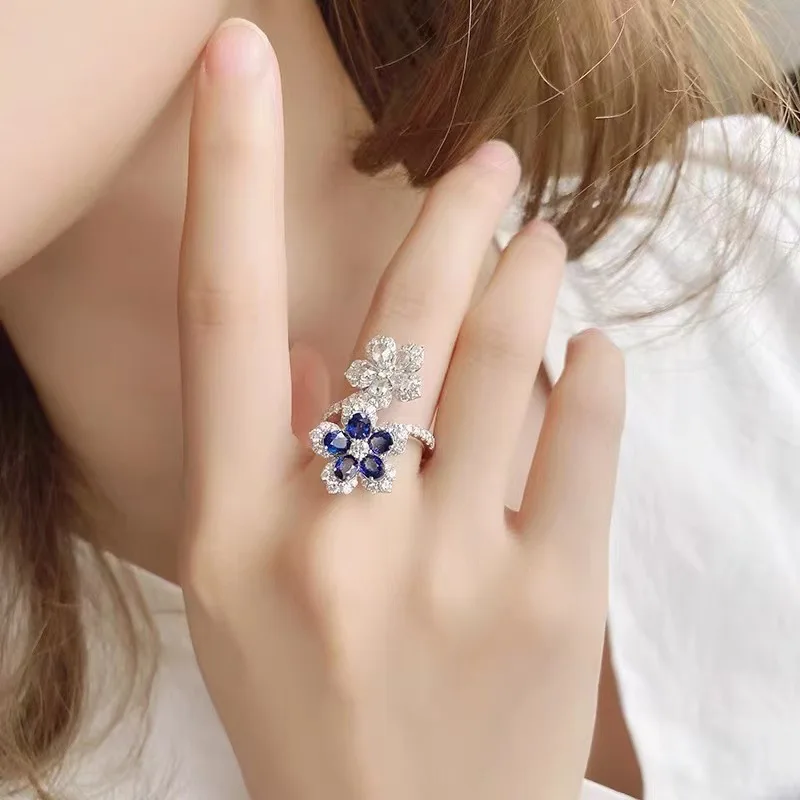 [韓国人気ジュエリー] nff Teal Gemstone Ring Amazon.com: Natural Neshapuri Turquoise Women Elegant Ring