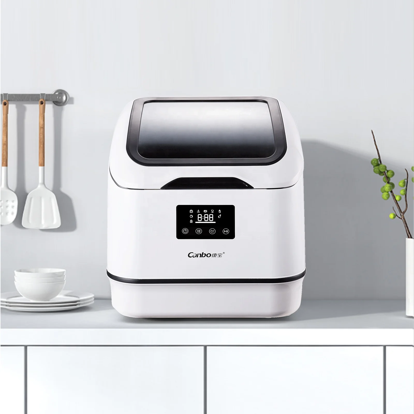 

Tableware dish washing machine Mini desktop Small Electric dishwasher for Home