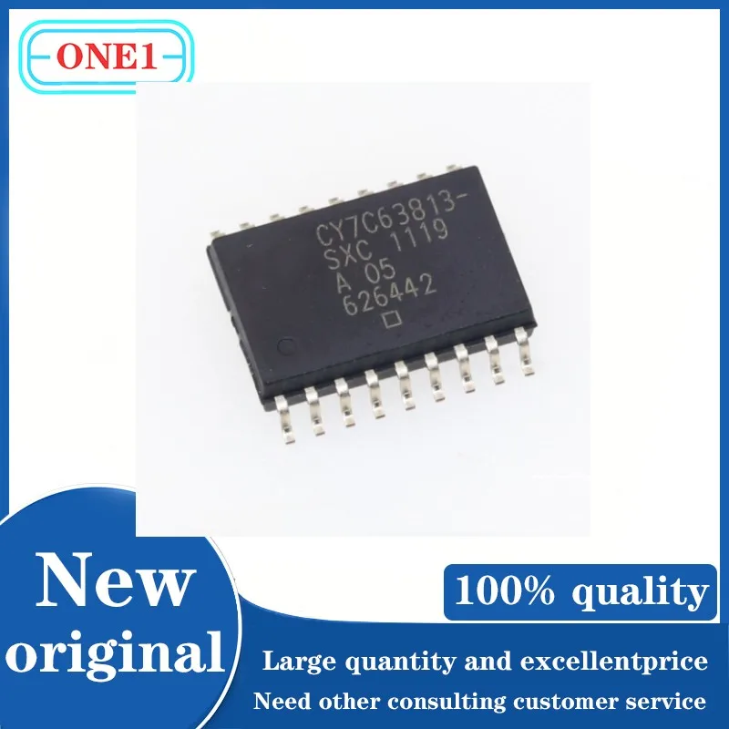 

1PCS/lot Chip New original CY7C63813-SXC CY7C63813 IC USB PERIPHERAL CTRLR 18-SOIC