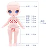 New 12cm Height Cute Ob11 Doll Toy 1/12 Bjd Multi Joints Movable Diy Dress Up Toys 2