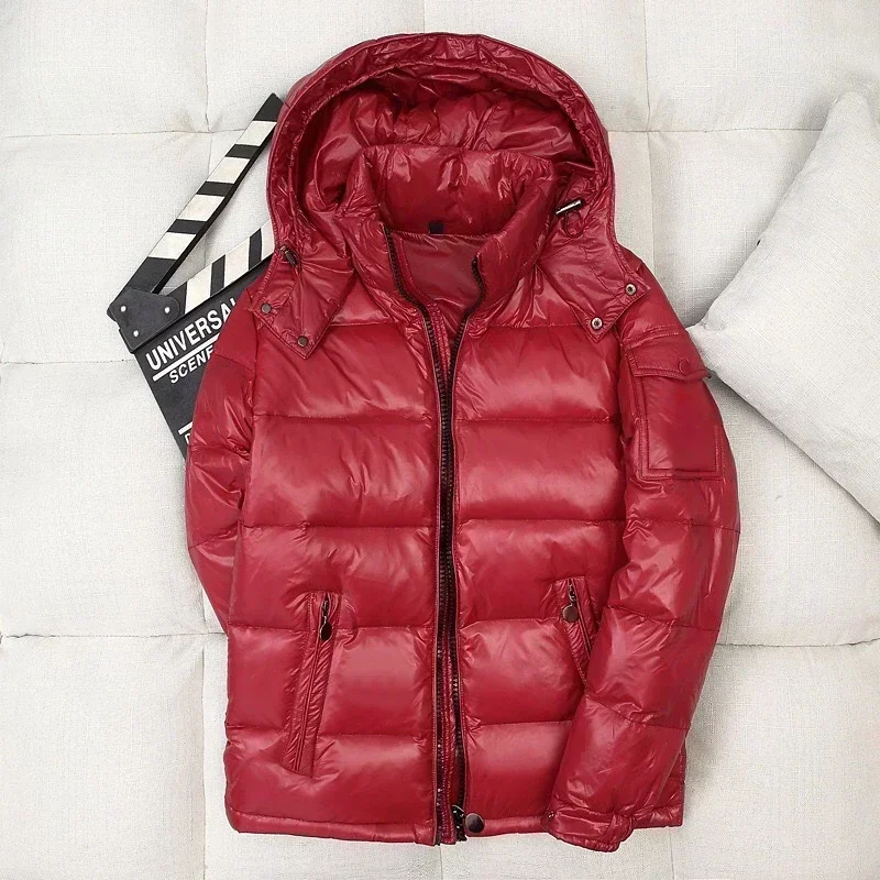 Men Down Puffer Jackets Winter