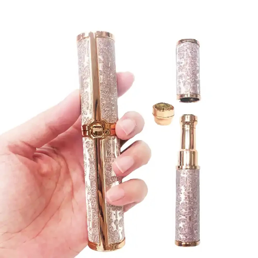 Hot Sale Electric Rechargeable Eyebrow Shaping Pencil Auto Shave Shaving Pencil Eyebrow Trimmer Epilator