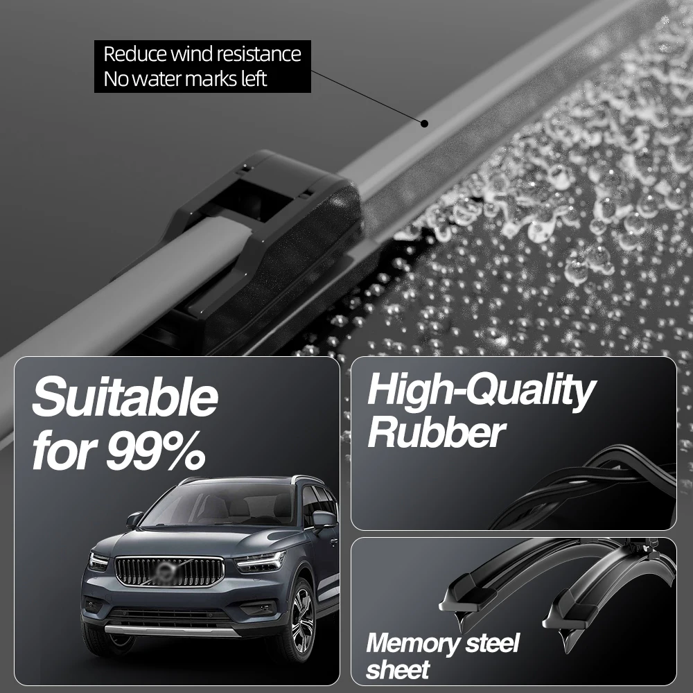For Toyota Aygo 2005-2022 1pcs Front Windshield Wiper Blades Windscreen Window Accessories 2006 2008 2010 2014 2018 2019 2020 6