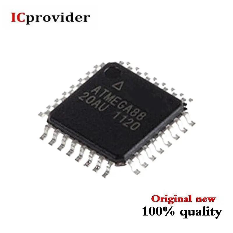 

10 шт./лот ATMEGA88-20AU ATMEGA88 20AU QFP-32 IC.