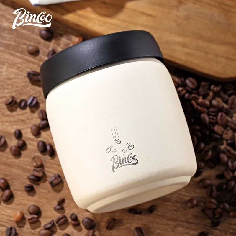 Coffee Sealed Can Stainless Steel Manual Vacuum Storage Container Jar Canister for Coffee Beans Outdoor Camping Kitchen Barista 2