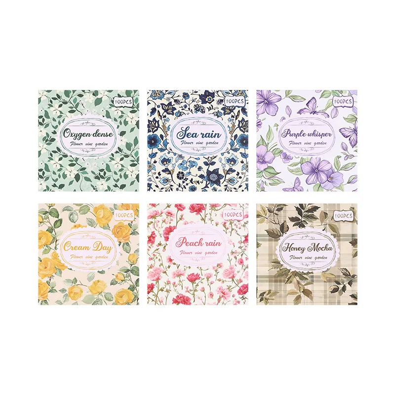 100 Vintage Decorative Paper Craft Supplies