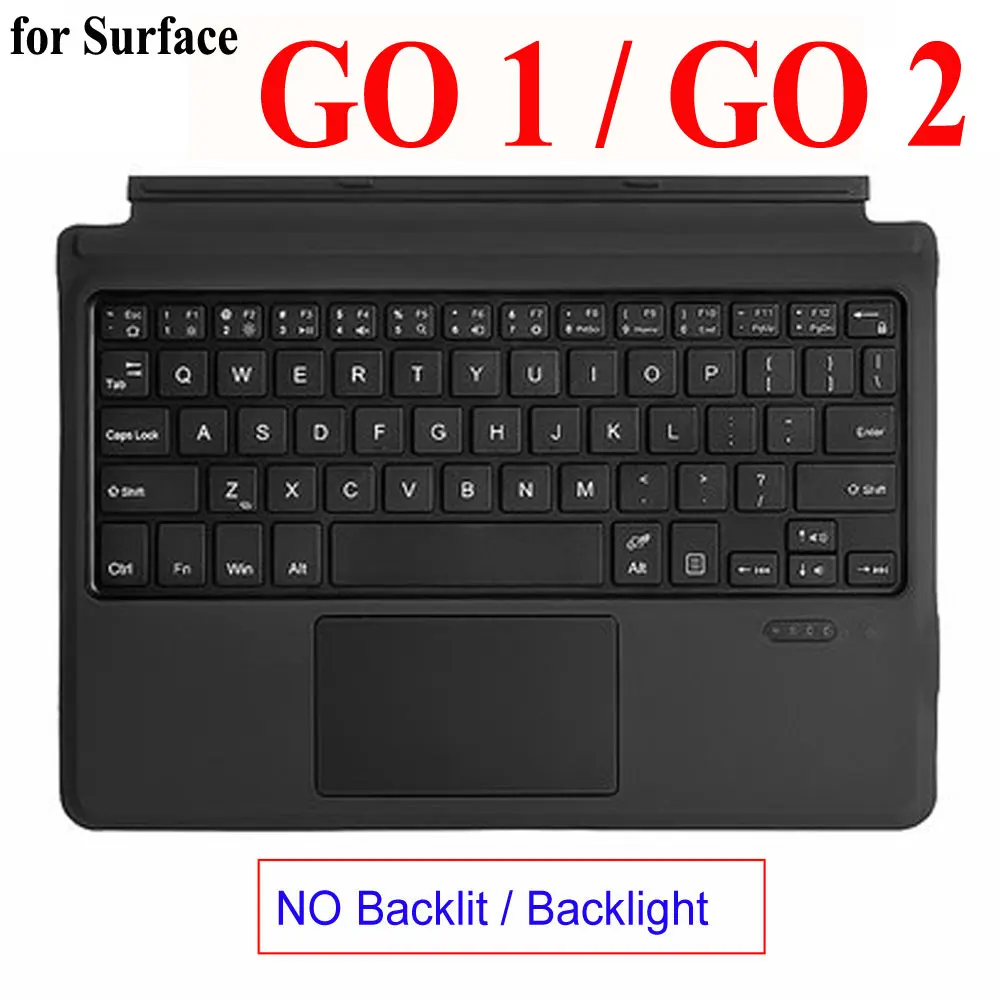 korean computer keyboard Bluetooth Wireless Keyboard For Surface Pro 3 4 5 6 7 Go 2 Trackpad Russian Arabic Hebrew Korean Spanish teclado Keyboard Tablet gaming pc keyboard Keyboards