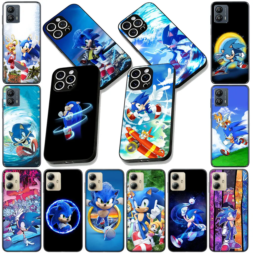 Sonic Hedgehog Flexible Phone Cover - Vibrant Design & Durable Protection