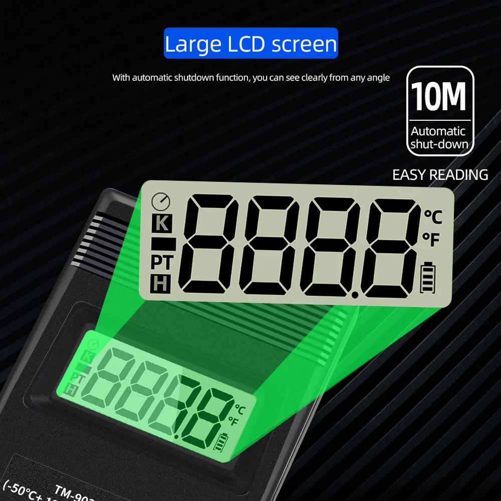 K Thermometer Digital Thermocouple Temperature Meter