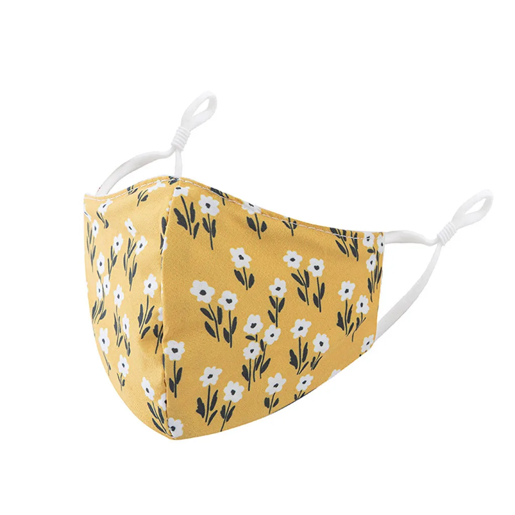 Adult Print Reusable Washable Breathable Windproof Dust-Proof Face Mask