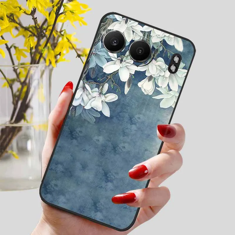 Luxurious Soft TPU Silicone Phone Cover - Beautiful Protective Back Shell