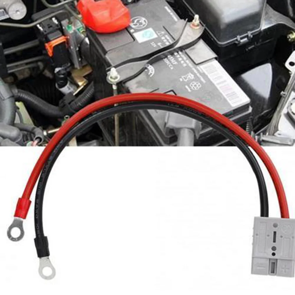 12AWG 50A Stecker Für Anderson Stecker Blei Zu Lug M8 Terminal Batterie Lade Stecker Kabel Elektron Strahl Kreuz Verknüpfung Agent – Detail 18