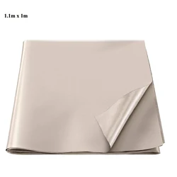 High-Shielding EMF Protection Conductive Fabric for Radiation and Signal Blocking (1.1mx1mx1pcs)