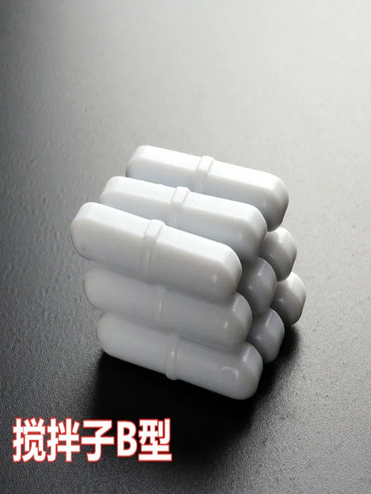 

2 шт. ПТФЭ B40 40 мм * 8 мм магнитный мешалка микшер белый цвет