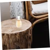 3pcs Aromatherapy Bottle Glass Essential Oils Housewarming Glass Covers for Drinks  Diffuser Round Diffuser Jars Glass Diffuser 4