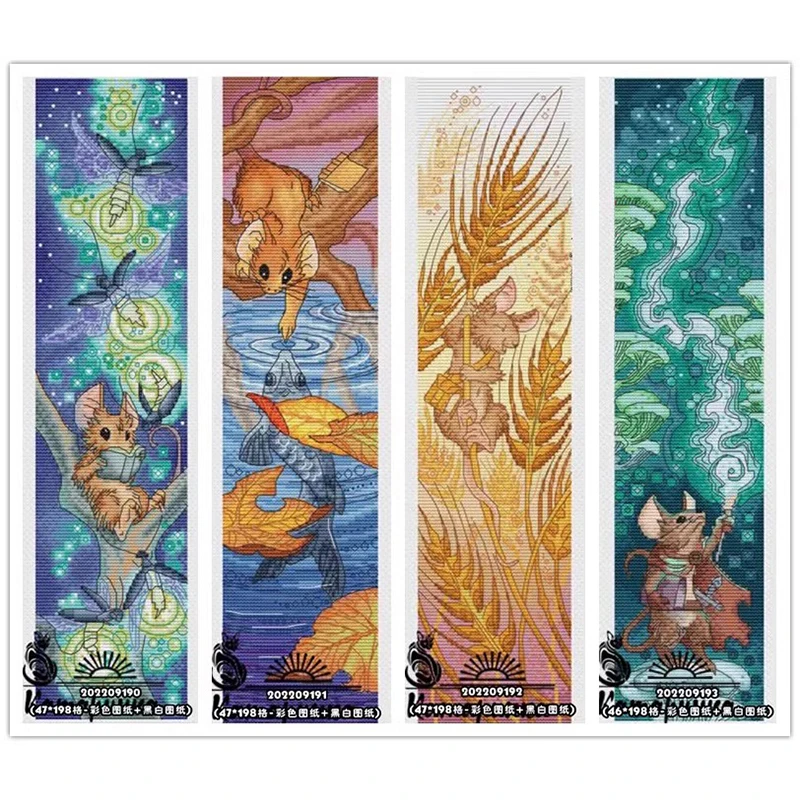 12487 Cross Stitch Kits Sets For Embroidery Cross-stitch Cross Stitch Complete Kit Stich Cross Stitch Set Needle Arts & Craft