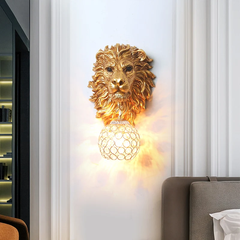 Animal Vintage Light Wall | Vintage Wall Lamp Lion | Lion Lamp - Vintage Wall - Aliexpress